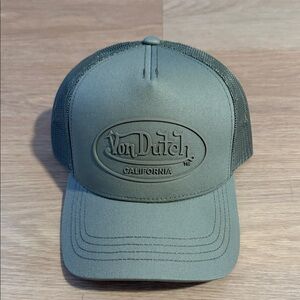 Von Dutch Green Trucker Hat
